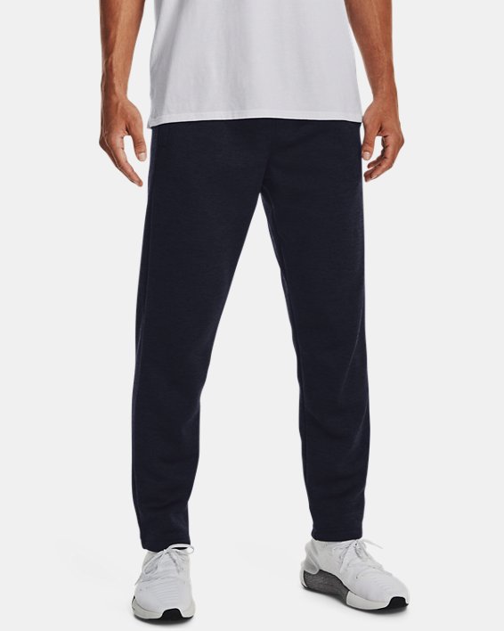Men's Armour Fleece® Twist Pants, Blue, pdpMainDesktop image number 0